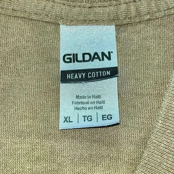 Gildan Unisex Quote in Spanish Brown Cotton Tee XL - Picture 5 of 5